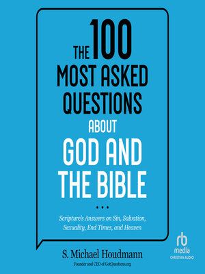 cover image of The 100 Most Asked Questions about God and the Bible